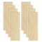 Solid Hardwood 6x19 inches, 0.13 inches, 1/8 inches, Unfinished or Finished | Basswood, Poplar, Mahogany, Walnut, Cherry, Maple, Cedar